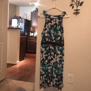 Merona summer midi dress (turquoise)